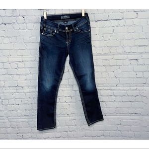 Silver Jeans Suki Crop 27